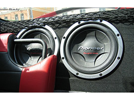 Установка акустики